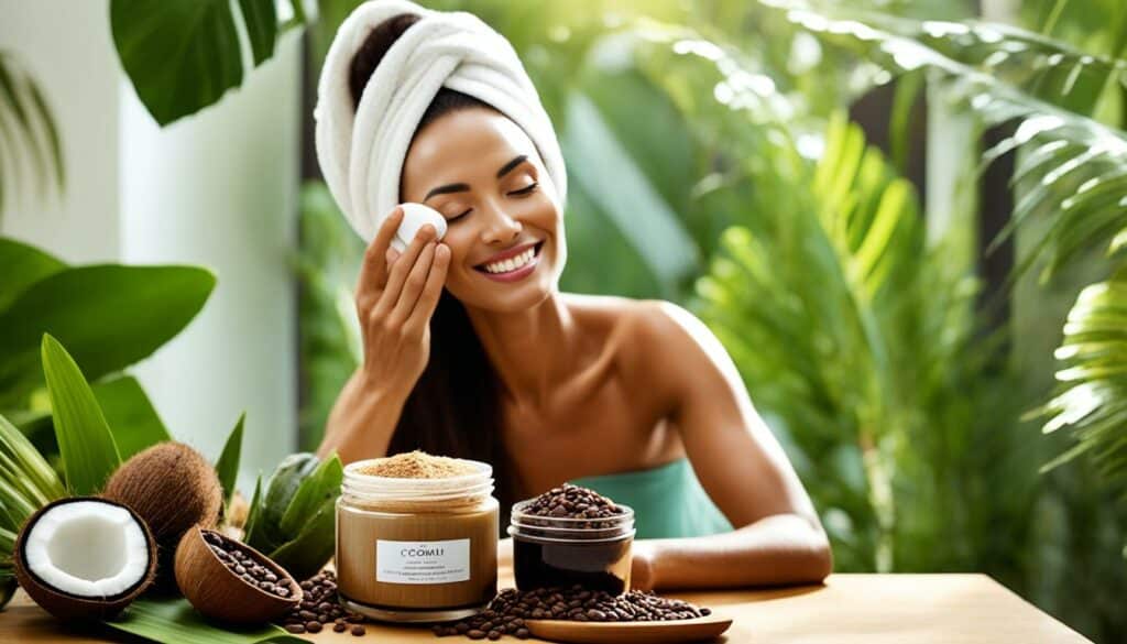 coffee and coconut oil face mask recipes