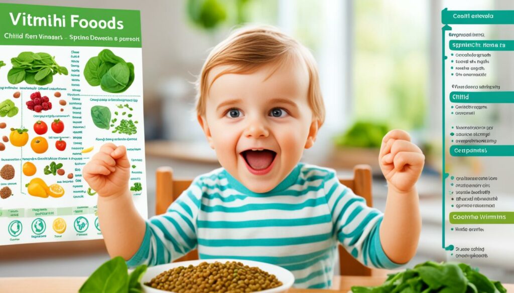essential nutrients for young children