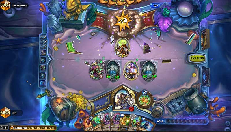 Hearthstone game